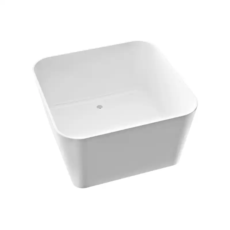 Marmorin Balia Wanna wolnostojąca 121,5x121,5x65 cm Biały P_W_008_02_1215