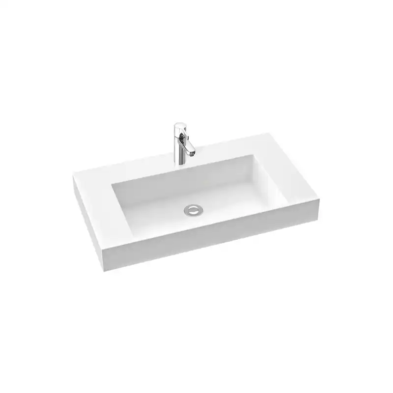 Marmorin Teo 90 Umywalka meblowa/wpuszczana w blat 90x45x13,7 cm Biały P_U_083_04_0900