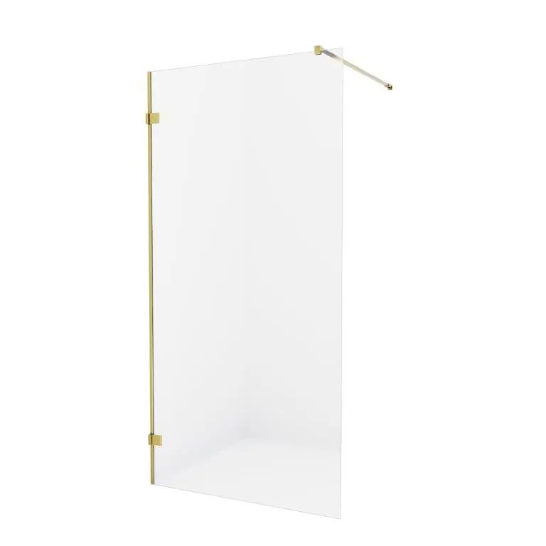 New Trendy Avexa Gold Kabina prysznicowa 90x200 cm Złoty szczotkowany EXK-1818