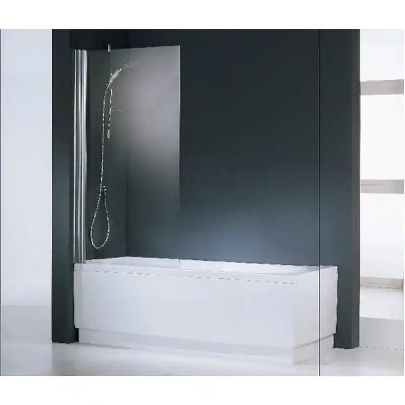 Novellini AURORA 1 Parawan wannowy 1-częściowy 75 cm Biały AURORAN175-1A