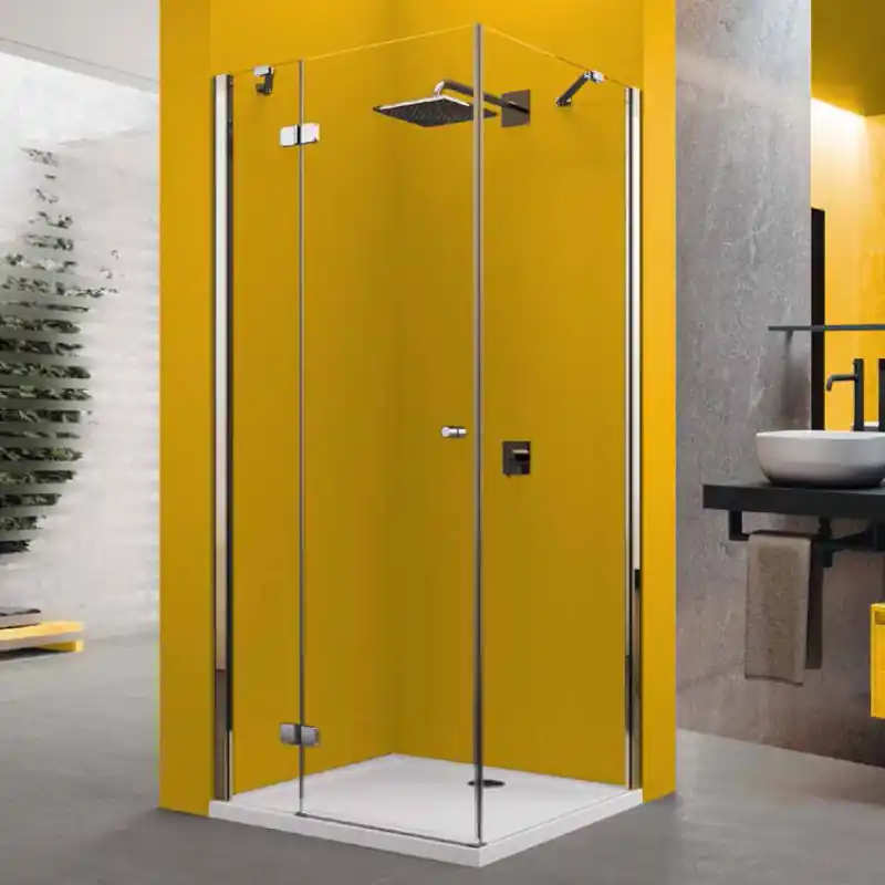 Novellini BRERA LITE F Ścianka boczna do kabiny 90 cm Chrom BRLTF90-1K