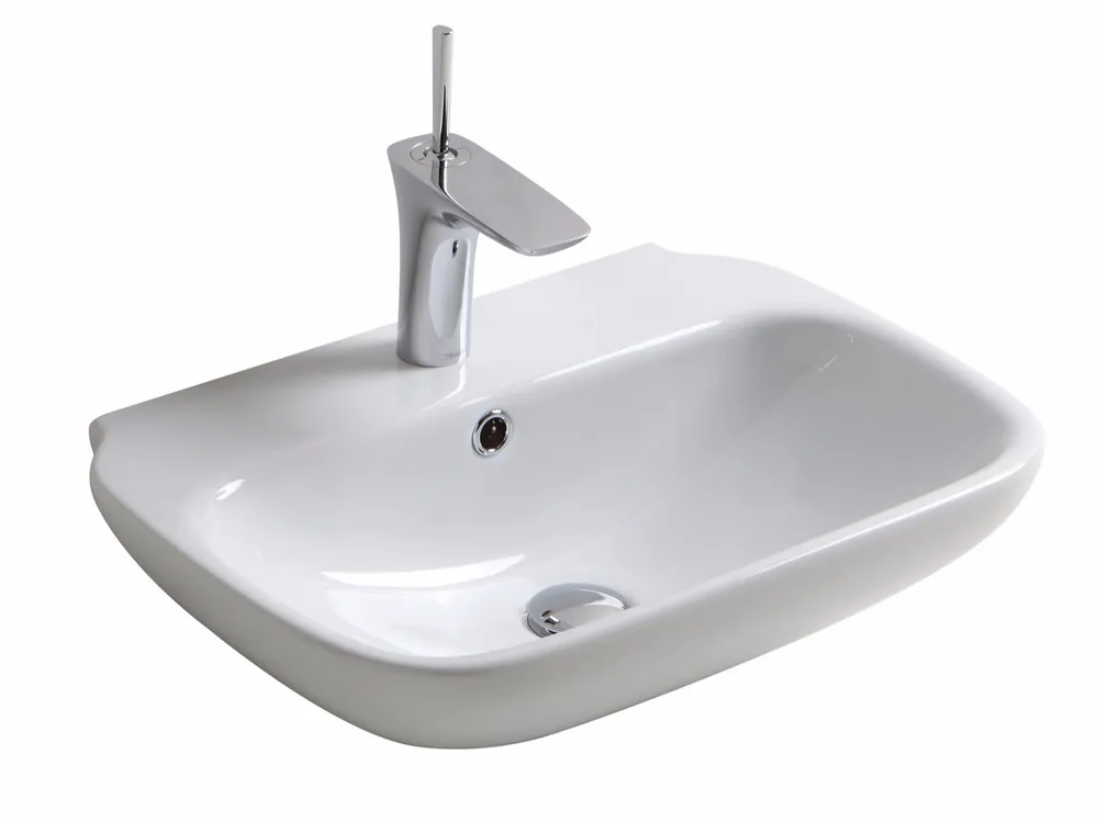 Olympia Ceramica Clear Umywalka 55x40 biały połysk CLE4355101