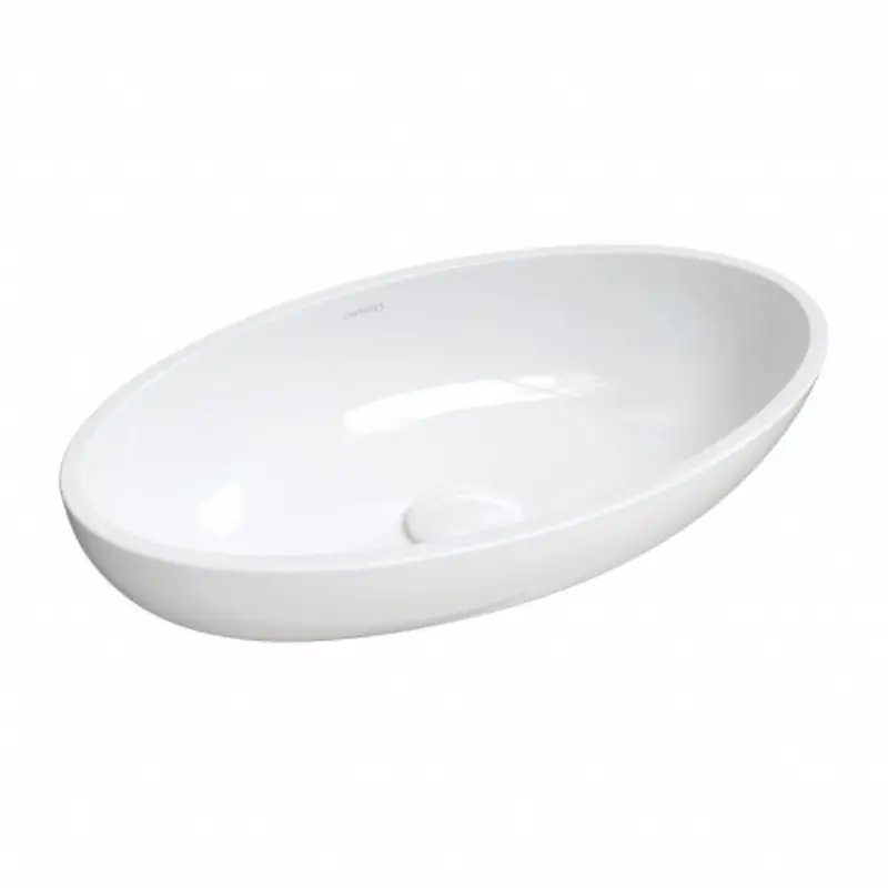 Omnires Crete M+ Umywalka nablatowa 51x30 cm Biały połysk CRETEBP