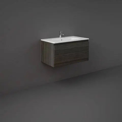 Rak Ceramika Uno Joy Szafka podumywalkowa 80x46 moka walnut UNOWH080MOK