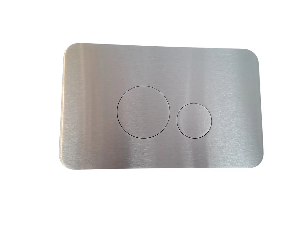 Ritmonio Przycisk przedni do spłuczki brushed 78T003IX
