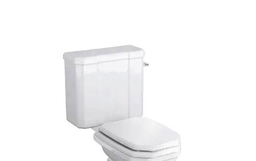 Sbordoni Romana Zbiornik do WC z bocznym otworem do mechanizmu spłukującego 46,5x20x38 cm biały 5130LL