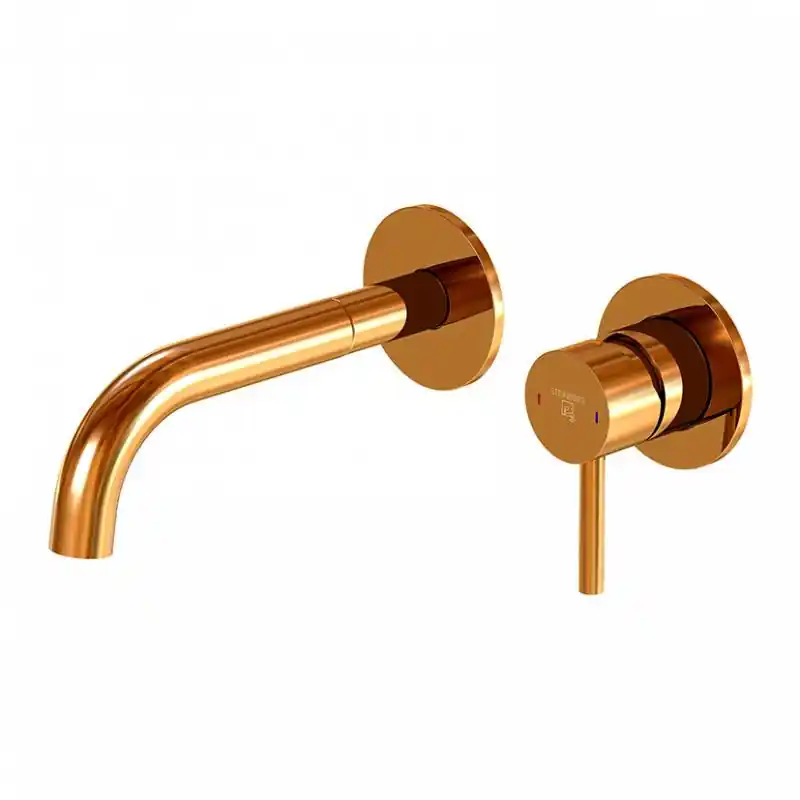STEINBERG SERIA 100 Bateria umywalkowa jednouchwytowa podtynkowa element zewnętrzny Rose Gold 100.1814.3.RG / 10018143RG