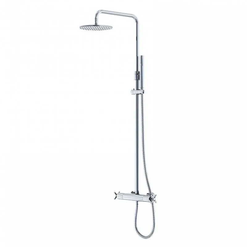 STEINBERG SERIA 250 Zestaw prysznicowy z baterią termostatyczną i deszczownicą Ø 200 mm Chrom 250.2721 / 2502721