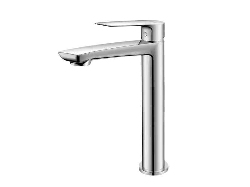 Vedo Desso Bateria umywalkowa jednouchwytowa wysoka z korkiem "klik-klak" Chrom VBD4003/C