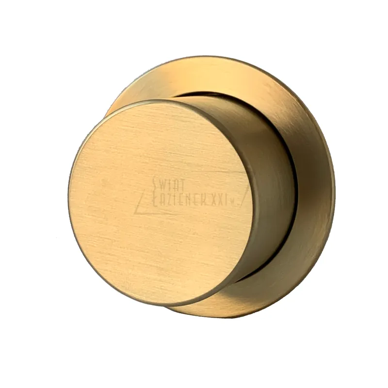 Vola A82 Przycisk pneumatyczny brushed gold A82.70