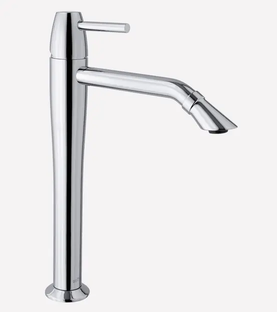 Webert Opera moderna Bateria umywalkowa 1-otworowa wysoka z korkiem klik klak chrom OE830401.015