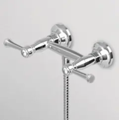 Zucchetti Agora Classic Bateria natryskowa naścienna chrom ZAL055