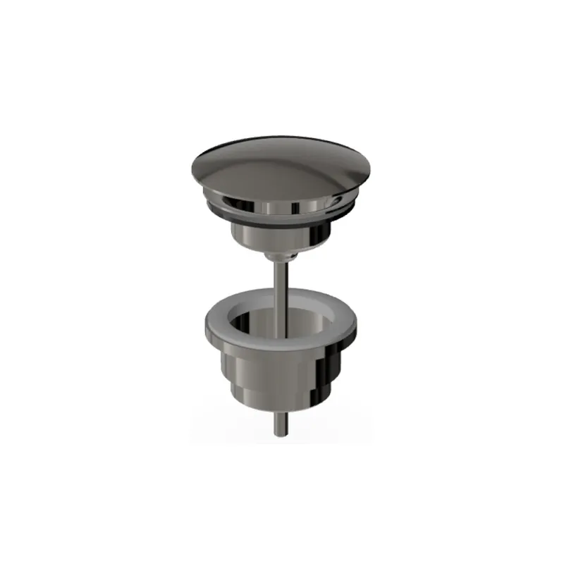 Zucchetti Medameda Korek klik-klak uniwersalny Metal Black R97760.C50