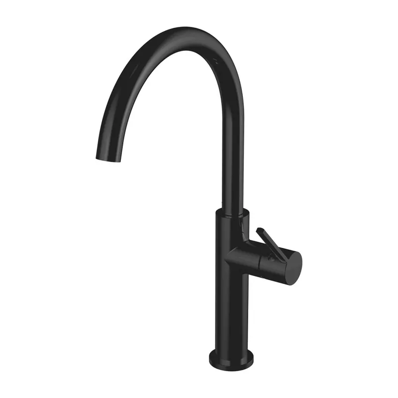 Tula bateria kuchenna stojąca czarny mat TL6050BL
