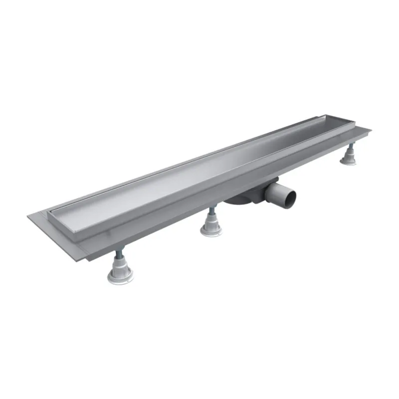 Lowfix odpływ prysznicowy liniowy 100 cm srebrny LOWFIX100TSL